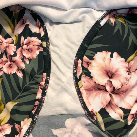 Kona Sol Bandeau Flounce High Coverage One Piece - Picture 10 of 12